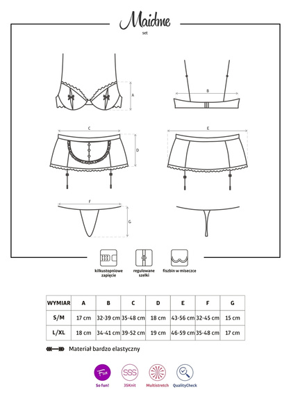 Maidme set S/M