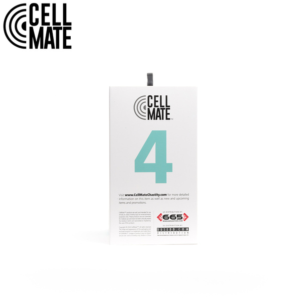 Пас цноти Guardian Chastity Cage Clear Size 4 CELLMATE