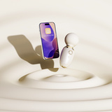 Wibrator Różdżka Ava Ivory White Zalo