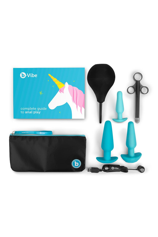 B-VIBE ANAL EDUCATION SET BLUE