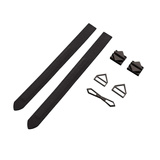 Наручники Ankle And Wrist Cuffs Set Black LOCKINK