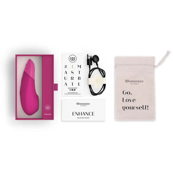 Stymulator łechtaczki Enhance Vibrant Pink Womanizer