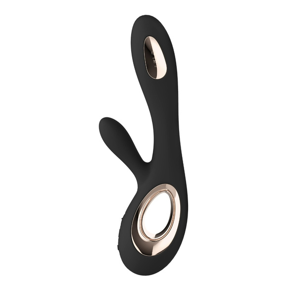 Wibrator Króliczek Soraya Wave Black Lelo