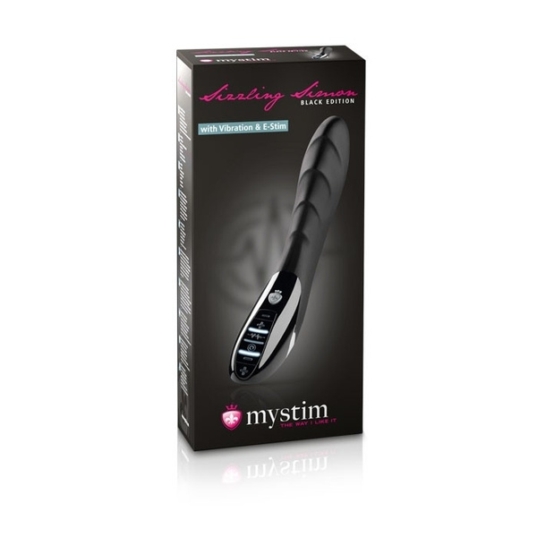 Wibrator Z Funkcją Elektrostymulacji Sizzling Simon Mystim
