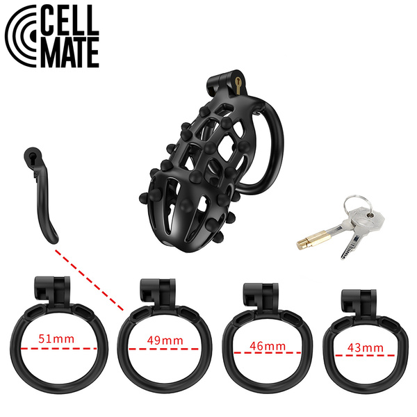 Пас цноти FlexiSpike Chastity Cage Size 3 CELLMATE