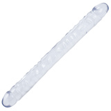 Crystal Jellie Double Dong Podwójne Dildo Przeźroczyste 45 Cm DocJohnson
