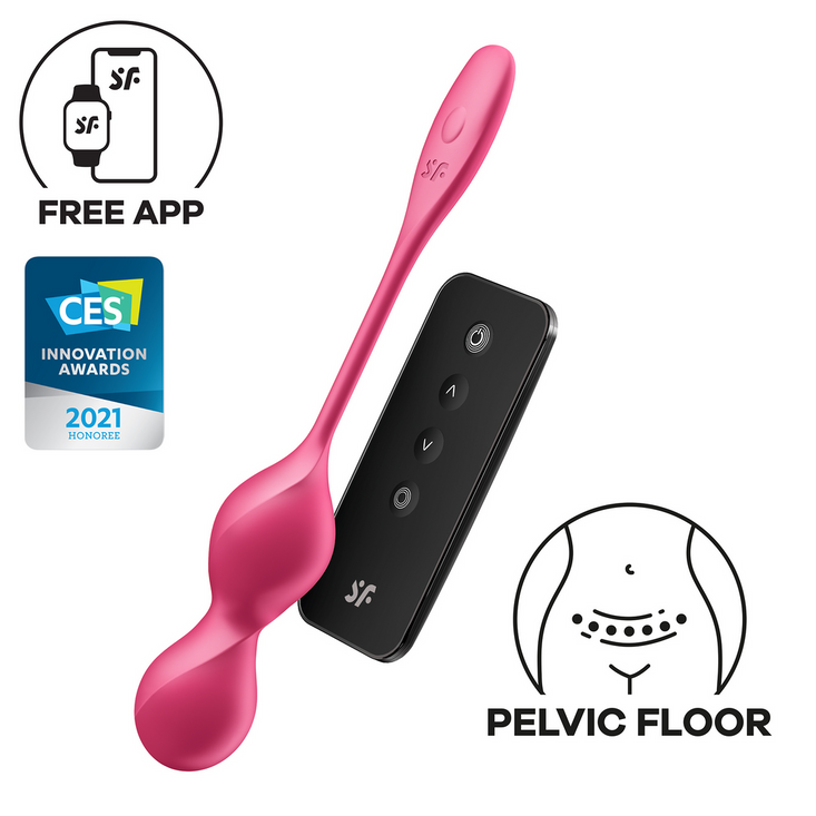 Love Birds 2 - Kegel Exercises and G-spot Stimulation - Pink