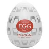 Elastyczny mini masturbator jajko Tenga Egg Boxy EGG-014