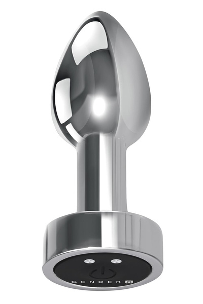 Анальний пробка Rockin Metal Plug Mini Gender X