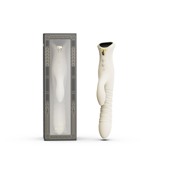 Вібратор кролик Mose 2 Ivory White Zalo