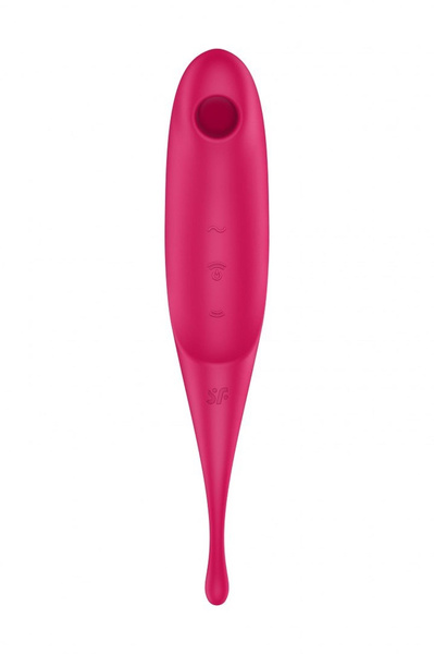 Багатофункціональний вібратор Twirling Pro red Satisfyer