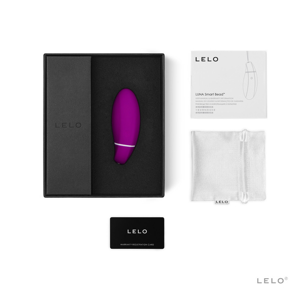 Jajeczko wibrujące Lelo Luna Smart Bead Deep Rose