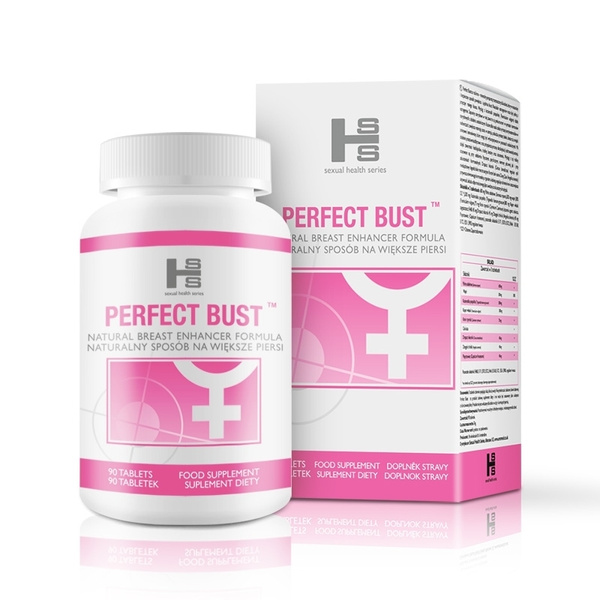 Perfect Bust Tabletki Ujędrniające I Powiększające Biust 90Sztuk SHS