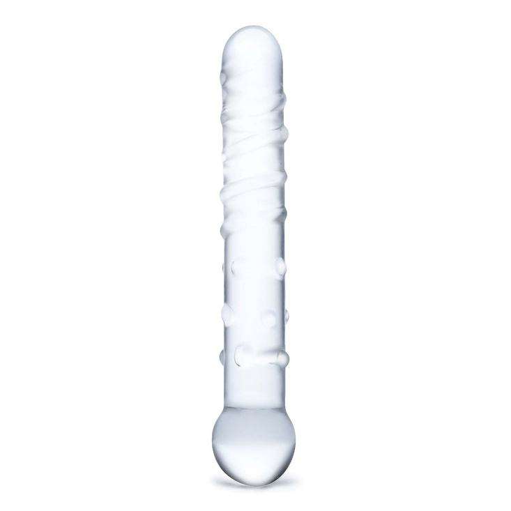 Proste szklane dildo Glas Callisto Clear Glass Dildo