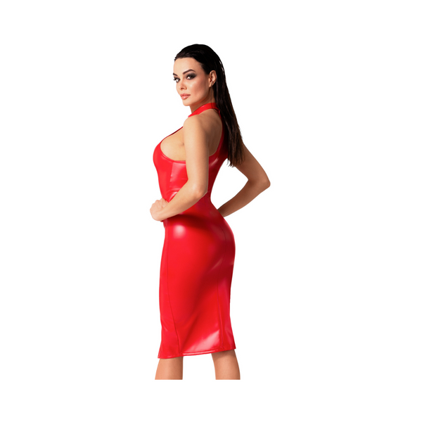 Сукня F354 Orgia Midi Dress Red L Noir Handmade