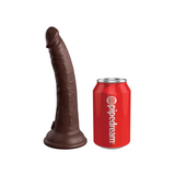 King Cock Silikonowe Dildo Elite 7" Dual Density Silicone Cock Brown