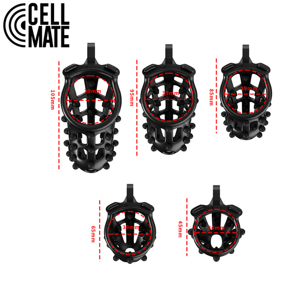 Пас цноти FlexiSpike Chastity Cage Size 1 CELLMATE