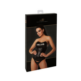 Gorset F334 Mysteria Corset Black L Noir Handmade