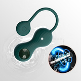Kulki do ćwiczeń mięśni Kegla Magic Motion Crystal Duo Green