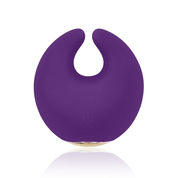 Wibrujący Masażer Na Palec W Kształcie Księżyca Rianne S Moon Deep Purple Rianne S.