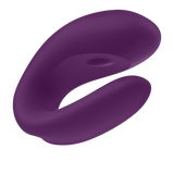 Wibrator dla par z aplikacją Satisfyer Double Joy Violet