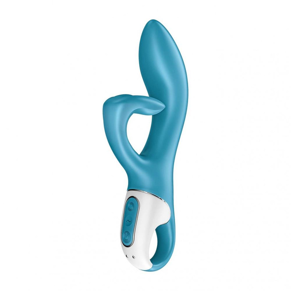 Вібратор-кролик Embrace me Turquoise Satisfyer