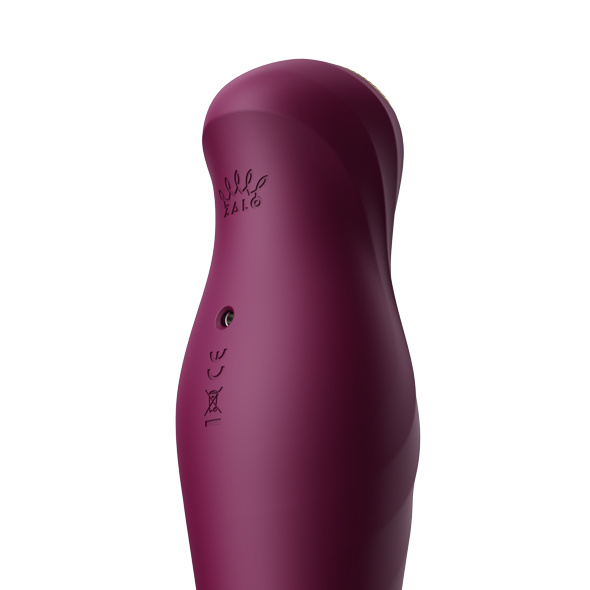 Вібратор King Vibrating Thruster Velvet Purple Zalo