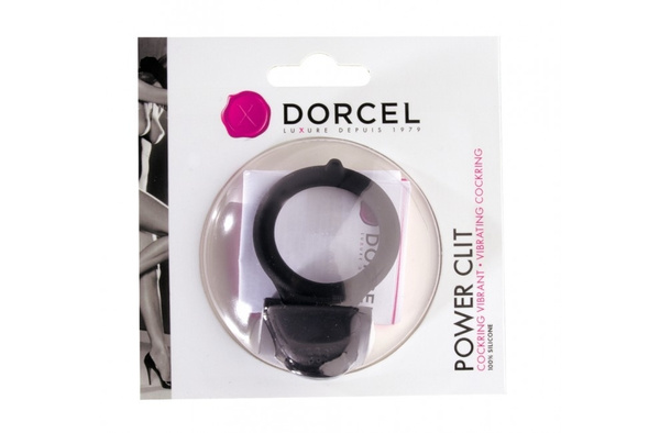Wibrujący pierścień erekcyjny Power Clit Marc Dorcel