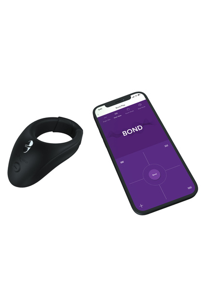 Pierścień erekcyjny We-Vibe Bond Charcoal Black
