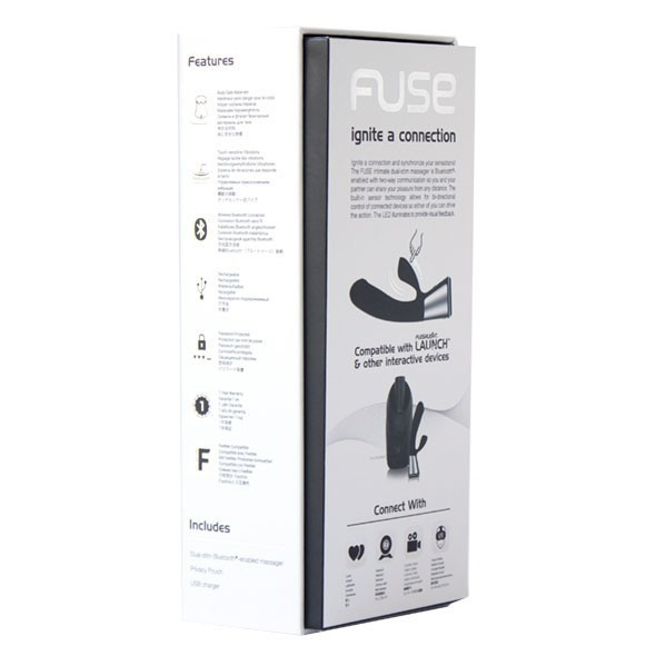 Вібратор-кролик Ohmibod Fuse For Kiiroo Black KIIROO