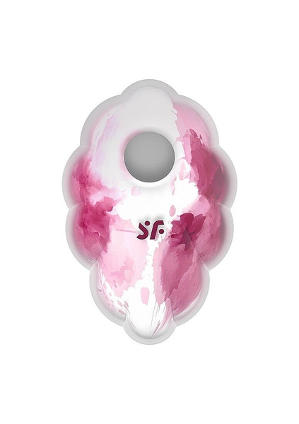 Clitoral Stimulator Cloud Dancer Red Print Satisfyer