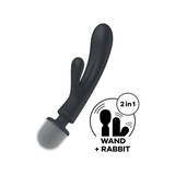 Rabbit vibrator Triple Lover grey Satisfyer