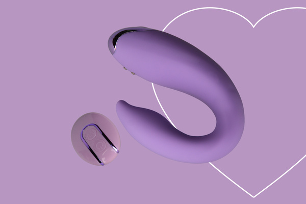 Вібратор для пар Pleasureberry Violet FairyGasm