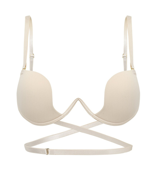 Beige Bra 80B Magnifique Perilla