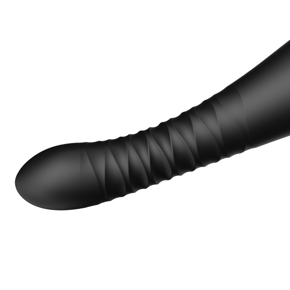 Wibrator Zalo King Vibrating Thruster Obsidian Black