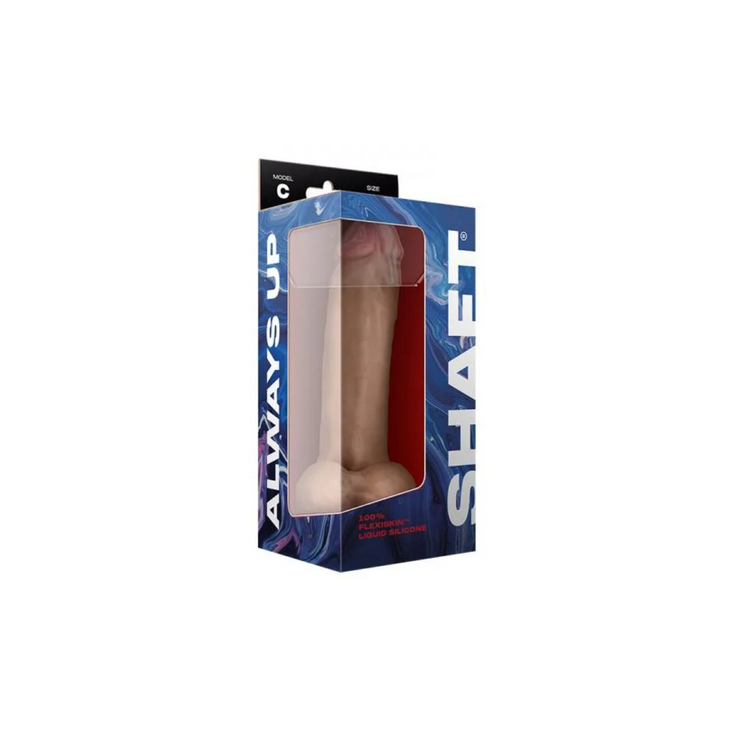 Shaft Silikonowe Dildo Model C 9.5 Inch Dong with Balls Pine