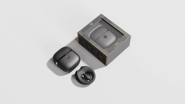 Ерекційне кільце зі стимулятором Apis Obsidian Black Zalo