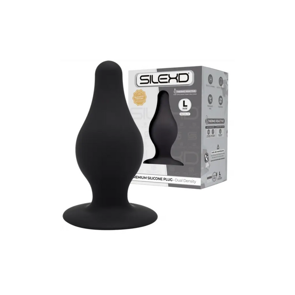 Silexd Anal plug 10 cm Plug L Black