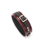 Obróżka Ze Smyczą Wine Red Collar And Leash Liebe Seele