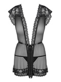 854-PEI-1 black robe S/M