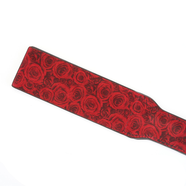 Packa Kinbaku Ukiyoe Red Rosy Lamb Leather Tawse Liebe Seele