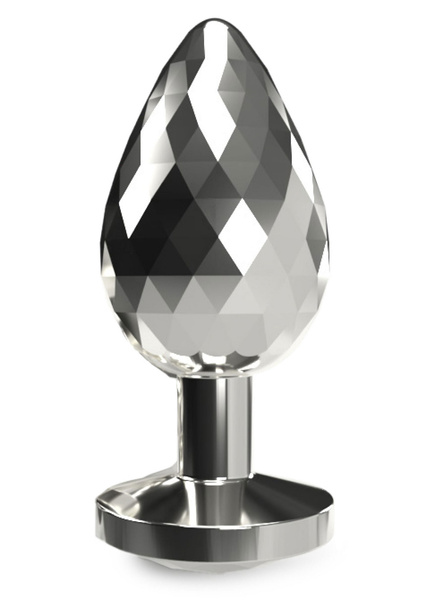 Пробка Анальна З Кристалом Disco Diamond Plug Medium NS Novelties