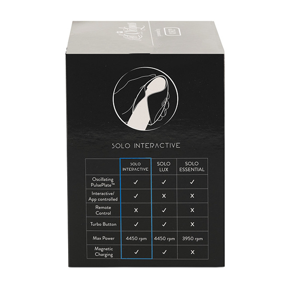 Wibrujący Masturbator Z Możliwością Sterowania Aplikacją Pulse Solo Interactive Hot Octopuss