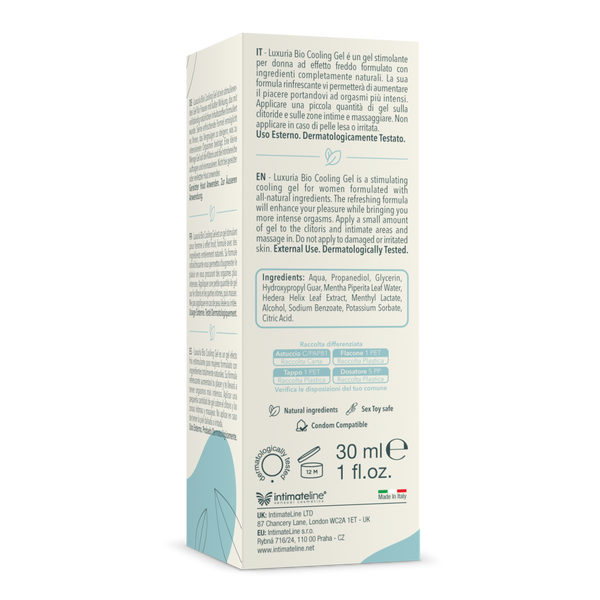 Гель-стимулятор Luxuria Bio Cooling Gel 30 Ml IntimateLine