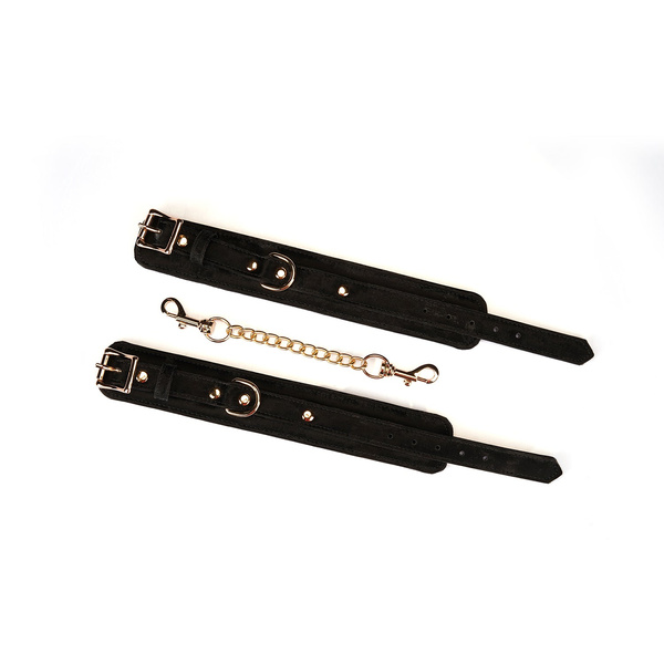 Наручники Boudoir Amor Black Wrist Cuffs Liebe Seele