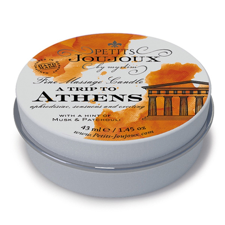 Świeczka do masażu Petits Joujoux Fine Massage Candles A trip to Athens 33 g