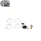 Pas cnoty Pussyfyer Chastity Cage Pink CELLMATE