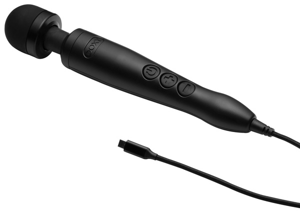 Wibrator Różdżka 3 Usb-C Matte Black Doxy