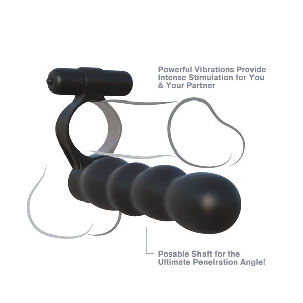  Fantasy C-Ringz Posable Partner Double Penetrator