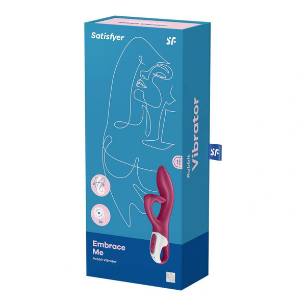 Rabbit vibrator Embrace me Berry Satisfyer